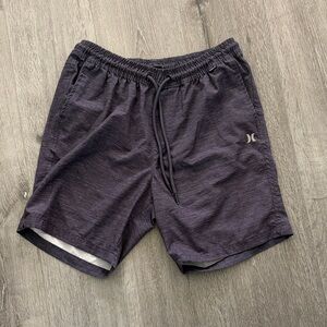 Hurley Men's Charcoal Athletic Shorts